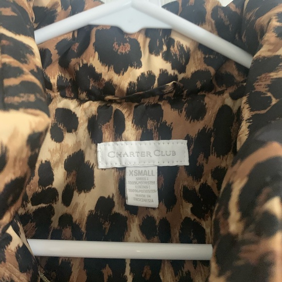 Leopard Puffer Vest - Picture 2 of 4